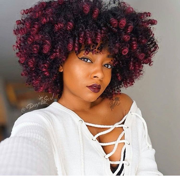 51 Best Hair Color for Dark Skin that Black Women Want  Hair color for black  hair Hair color for dark skin Hair color dark