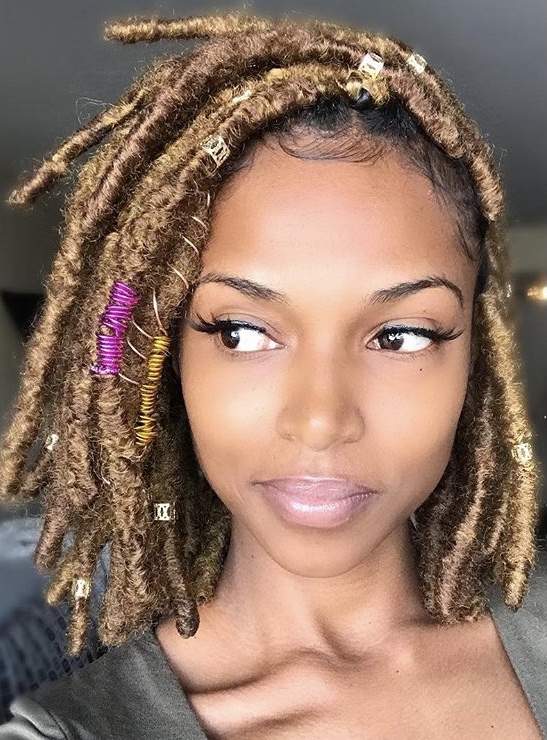 Extra thick faux locs  Locs hairstyles, Faux locs hairstyles, Marley hair