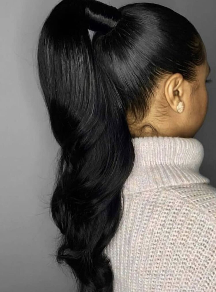 Black ponytail deals hairstyles 2019