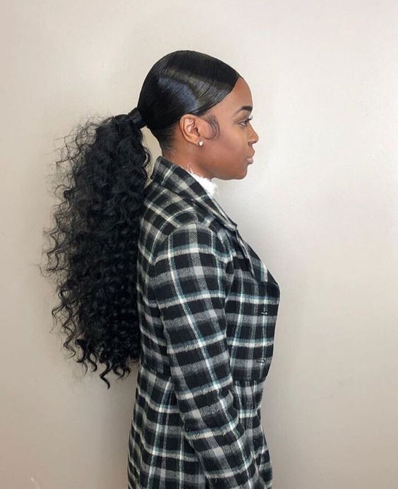 A Chic High Curly Ponytail with a Loose and Wispy Look Tutorial  The Curl  Story